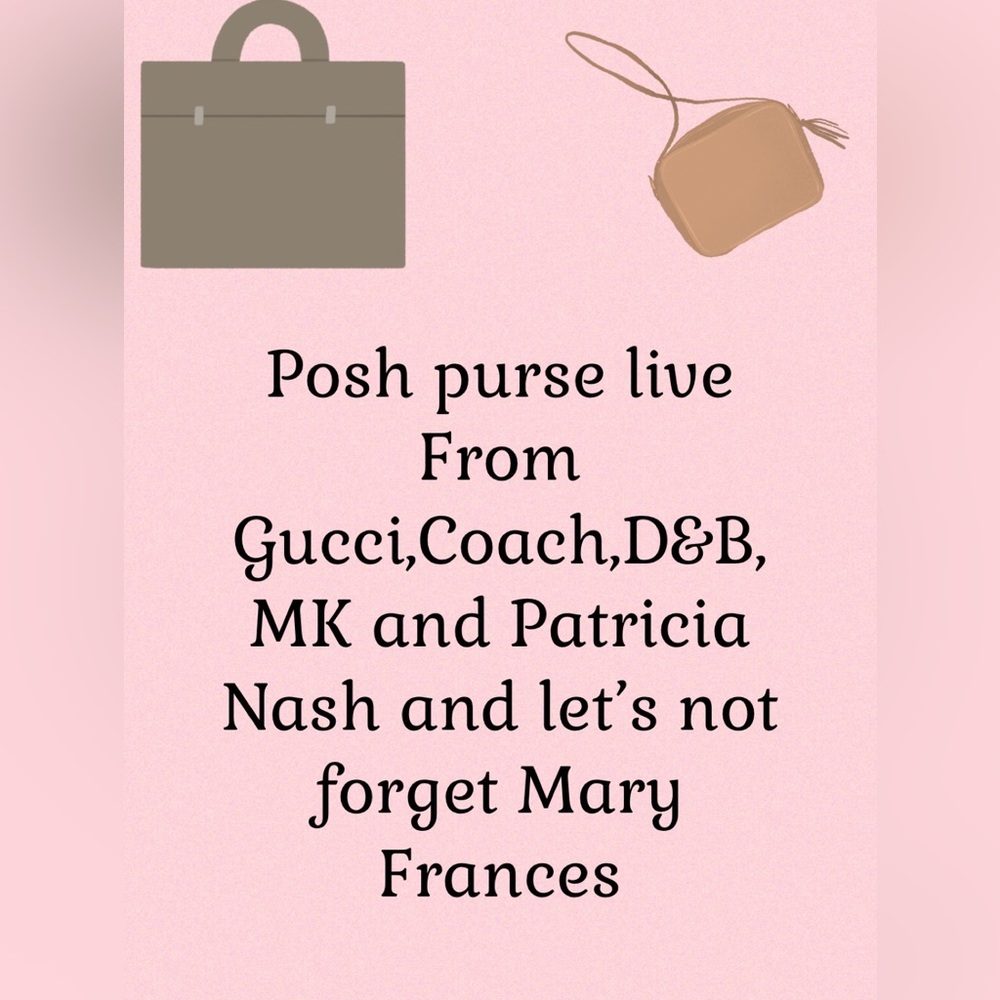 Come join me for a PURSE LIVE SHOW